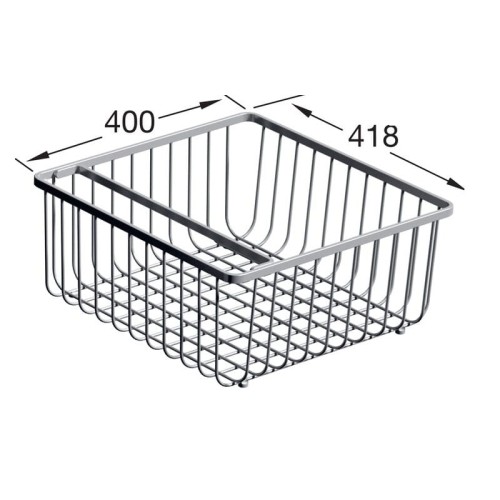 Villeroy & Boch koszyk z drutu stal nierdzewna - 9K1000K1