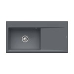 Subway Style 60 Villeroy&Boch zlew ceramiczny 510x1000 KM lewy grafit (mat) 336201I4
