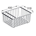Villeroy & Boch koszyk z drutu stal nierdzewna - 9K1100K1