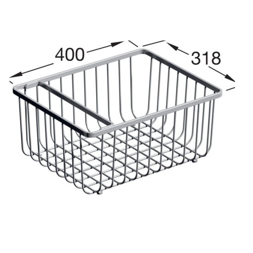Villeroy & Boch koszyk z drutu stal nierdzewna - 9K1100K1