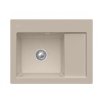 Subway 45 Compact Classicline V&B zlew ceramiczny 510x650 KM lewy almond - 331201AM