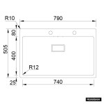 box-lux-76-hansloren-zlewozmywak-stalowy-stal-szczotkowana-b7sn-1wad-tech