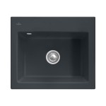 Subway 60 S Premiumline Villeroy&Boch zlewozmywak ceramiczny 510x600mm KM ebony (mat) 330901S5