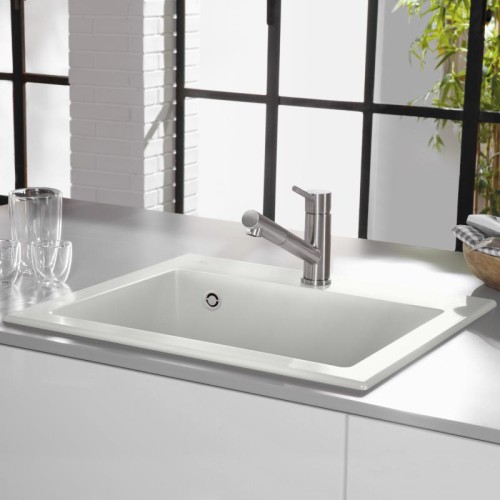 Subway 60 S Classicline Villeroy&Boch zlewozmywak ceramiczny 510x600 steam 330901SM