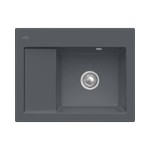 Subway 45 Compact Classicline Villeroy&Boch zlew ceramiczny 650x510mm KM prawy graphite  331301I4