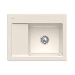 Subway 45 Compact Classicline Villeroy&Boch zlew ceramiczny 510x650 prawy creme 331301KR