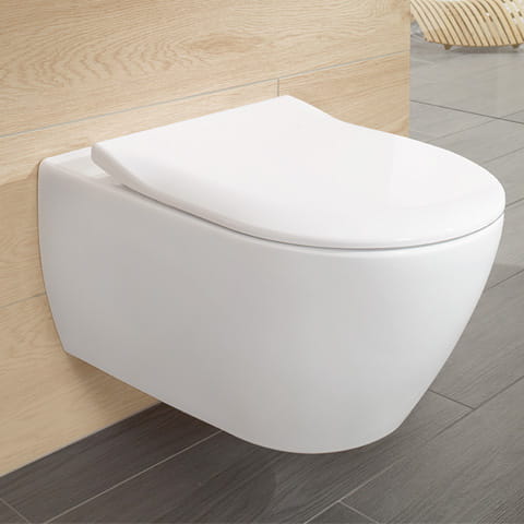 Architectura V&B deska sedesowa wolnoopadająca SlimSeat white alpin - 9M70S101