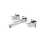 Cuadro-Tres Bateria umywalkowa podtynkowa wylewka 152 mm chrom – 00815101