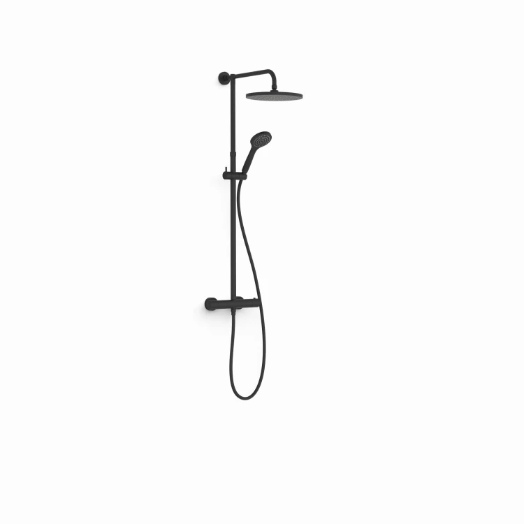 Black shower Tres kolumna natryskowa czarny mat - 21639302NM