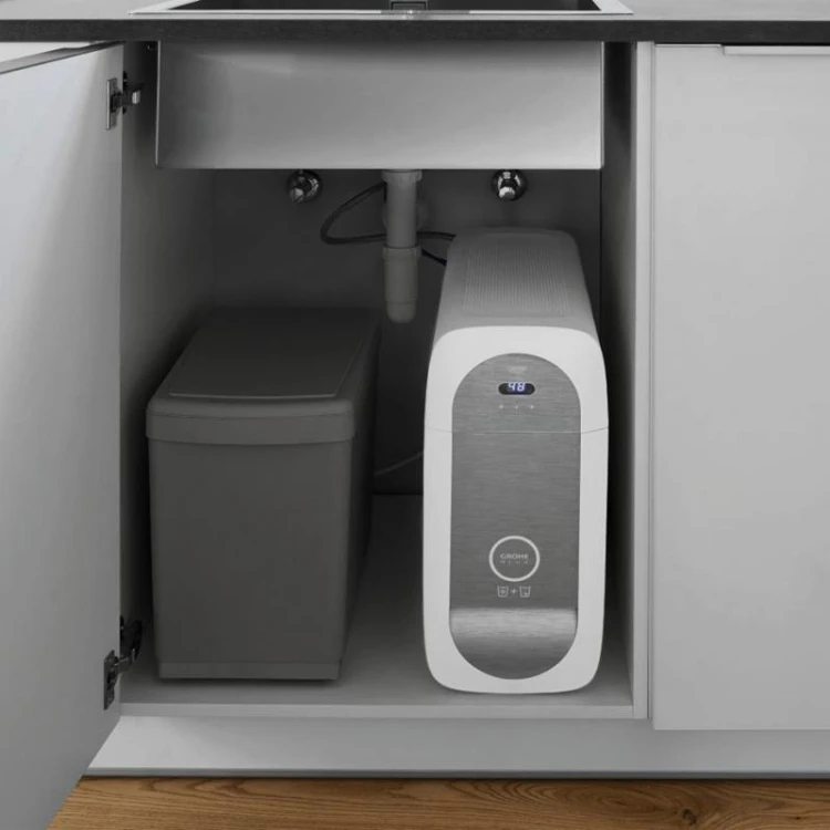 Blue Home Grohe bateria z filtrem z wyciąganą wylewką chrom - 31541 000