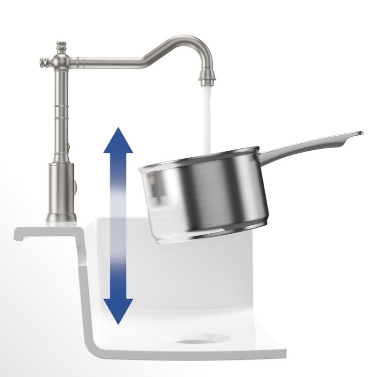 Avia-2.0-Villeroy&Boch-baterie-zlewozmywakowa-retro-stal-nierdzewna-924000LC