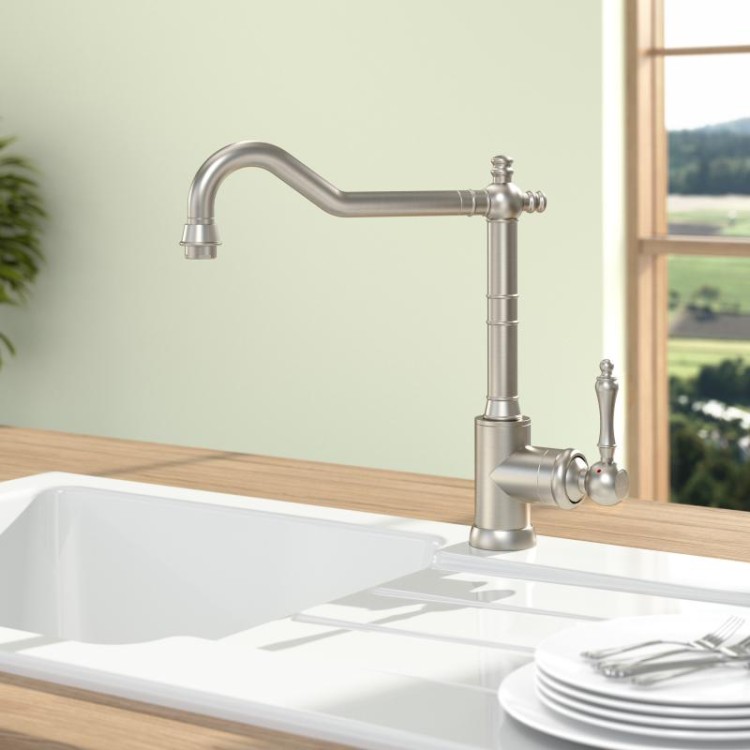 Avia-2.0-Villeroy&Boch-baterie-zlewozmywakowa-retro-stal-nierdzewna-924000LC