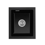 Mera 32-U/G SystemCeram zlewozmywak ceramiczny podblatowy nero - 54610168