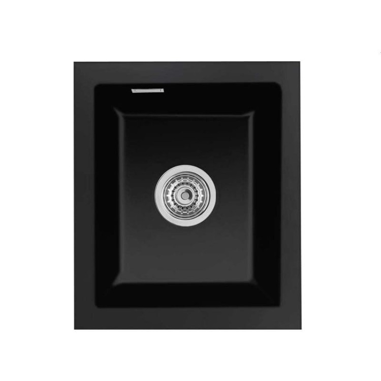 Mera 32-U/G SystemCeram zlewozmywak ceramiczny podblatowy nero - 54610168