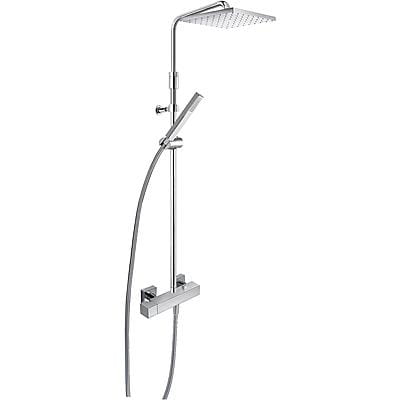 Cuadro-Tres Zestaw natryskowy teleskopowy do baterii podtynkowych w kolorze chrom – 00719701-133041