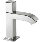 Cuadro-Tres Bateria umywalkowa do wody zimnej lub wstępnie zmieszanej chrom pokrętło - 107503-112650