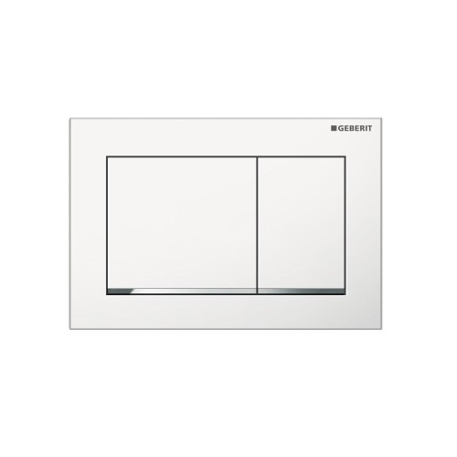 Omega30 Geberit przycisk uruchamiający biały/chrom błyszczący - 115.080.KJ.1-116238