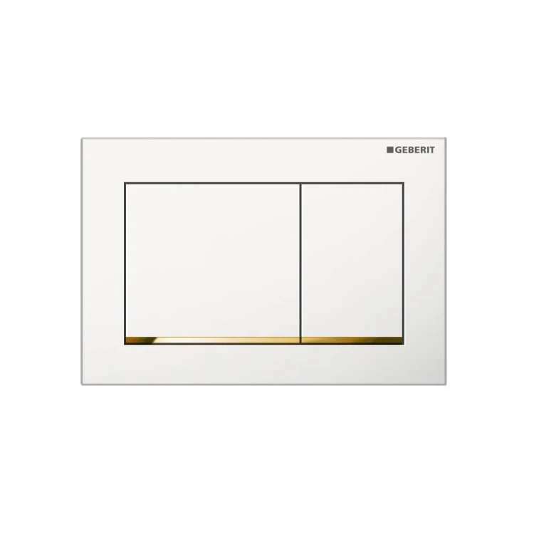 Omega30 Geberit przycisk uruchamiający biały/złocony - 115.080.KK.1-136838