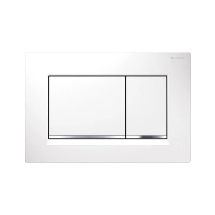 Sigma30 Geberit przycisk spłukujący biały/chrom błyszczący/biały - 115.883.KJ.1-140999