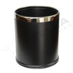 Stella kosz pojemnik na śmieci 9 L zdejmowana obudowa ze stali czarny - 20.100-MB-135200