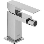 Slim-Tres Bateria bidetowa z korkiem automatycznym chrom - 20212001D-112489