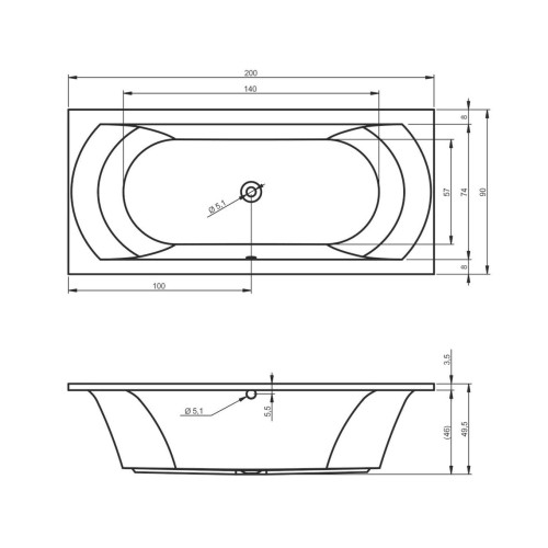 lima-riho-wanna-prostokatna-200x90-akrylowa-b054001005-rys