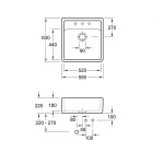 Zlew ceramiczny farmerski Villeroy&Boxh snow white 632061KG