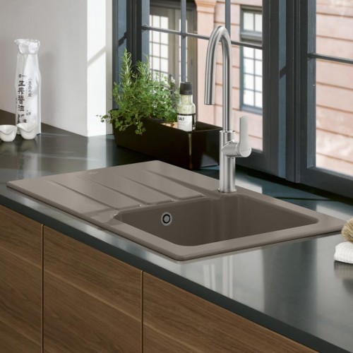 Architectura 45 Premiumline V&B zlew ceramiczny 510x800 KM timber (mat) - 334001TR