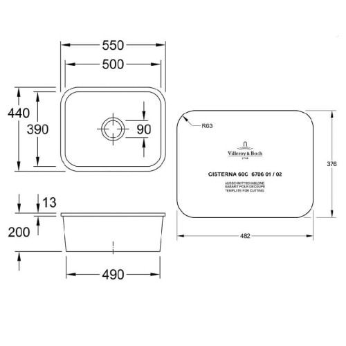 cisterna-60C-villeroy-boch-zlew-podblatowy-pure-back-mat-670601r7-tech