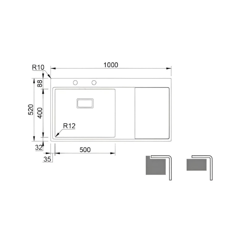xeron-105-hansloren-by-rodi-zlewozmywak-prawy-stal-szczotkowana-xesr-1gad-tech