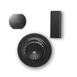 Nakładki Schock w kolorze czarnym do zlewozmywaków 1 komorowych