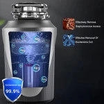 Shreder Gosk młynek rozdrabniacz odpadów 1 hp mocny - ISSZ-1020