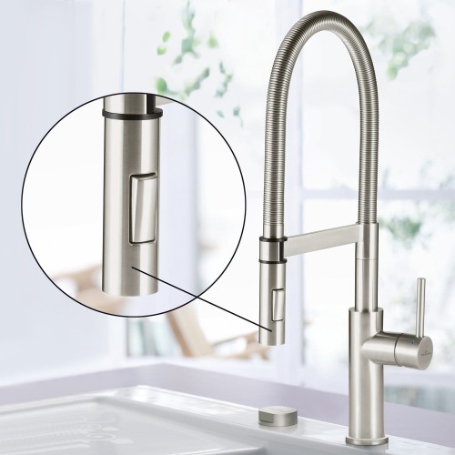 Steel Expert 2.0 V&B słuchawka do baterii kuchennej stal szczotkowana - 926505LC