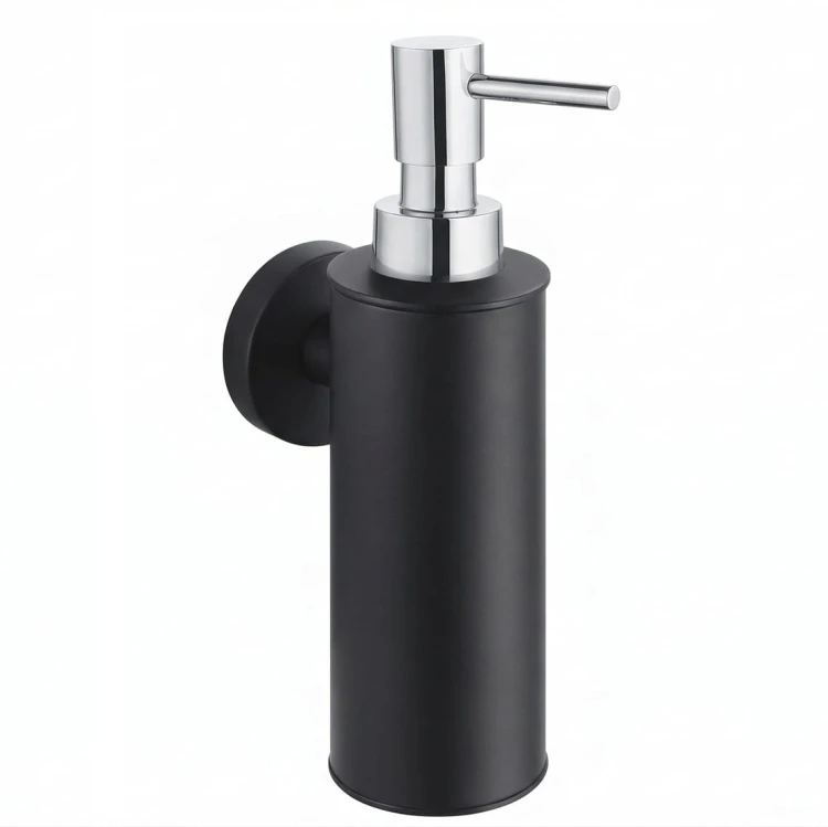 Classic Black Stella dozownik do mydła w płynie czarny - 07.423-BC