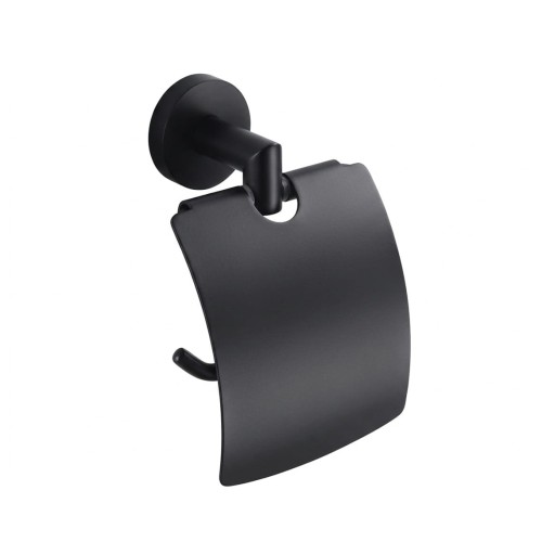 Classic Black Stella uchwyt na papier toaletowy czarny - 07.440-B