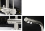 Fontas II Blanco Silgranit bateria zlewozmywakowa stal ultra resist - 523129