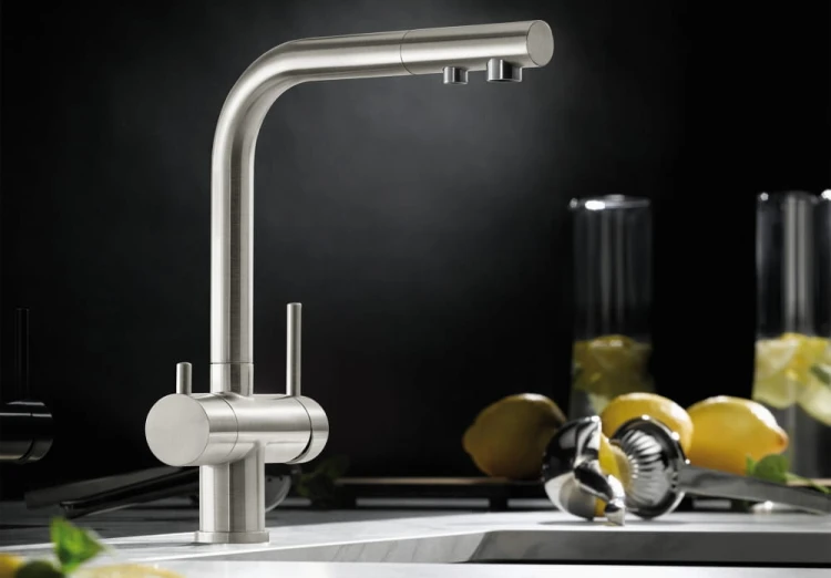 Fontas-S II Blanco bateria zlewozmywakowa stal ultra resist