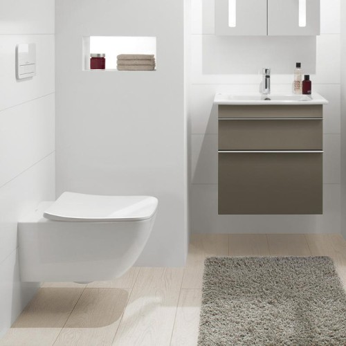 Venticello V&B miska WC bez kołnierzowa CeramicPlus - 4611R0R1