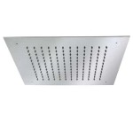 Tres głowica natryskowa ze stali nierdzewnej 380x380 mm chrom – 1.34.944