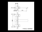 Foxal Kohlman bateria umywalkowa chrom - QW195F