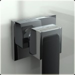 Excelent Kohlman bateria umywalkowa ścienna chrom -  QW180H