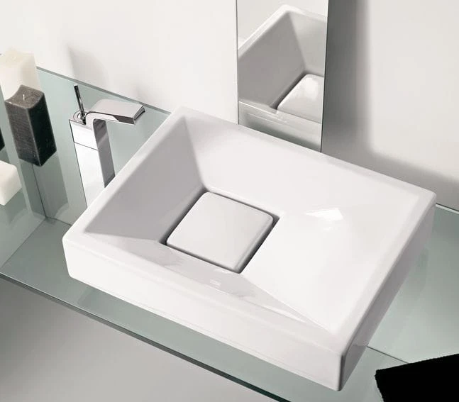 Grove Vitruvit umywalka ceramiczna 60x45 biała - GROLAA