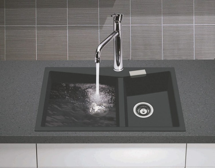 Largo D-800 Hansloren zlewozmywak 2 komorowy 559x800 biały - L8BO-3WMB