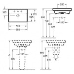 Avento V&B umywalka mała prostokątna white alpin Ceramicplus - 4A0055R1.jpg