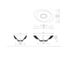 Amos I Marmorin umywalka nablatowa Duracoat®  P_U_004_01_0576
