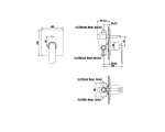 Experience Kohlman bateria wannowo-prysznicowa czarny mat - QW210EB
