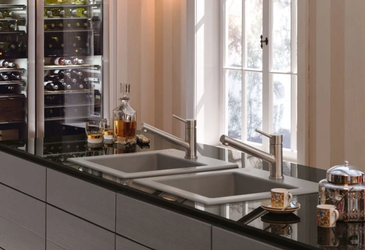 Subway XS Premiumline V&B zlewozmywak ceramiczny 510x475 korek manualny fossil (mat) - 678101KD