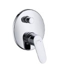 Focus E² Hansgrohe jednouchwytowa bateria wannowa montaż podtynkowy element zewnętrzny - 31945000
