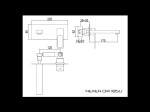Nexen Kohlman bateria umywalkowa chrom – QW185U