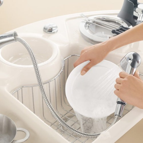 Solo Corner V&B koszyk stalowy do zlewozmywaka - 8K0900K1